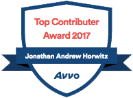 Top Contributor Award 2017 Jonathan Andrew Horwitz Avvo
