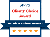 Avvo Clients' Choice Award Jonathan Andrew Horwitz