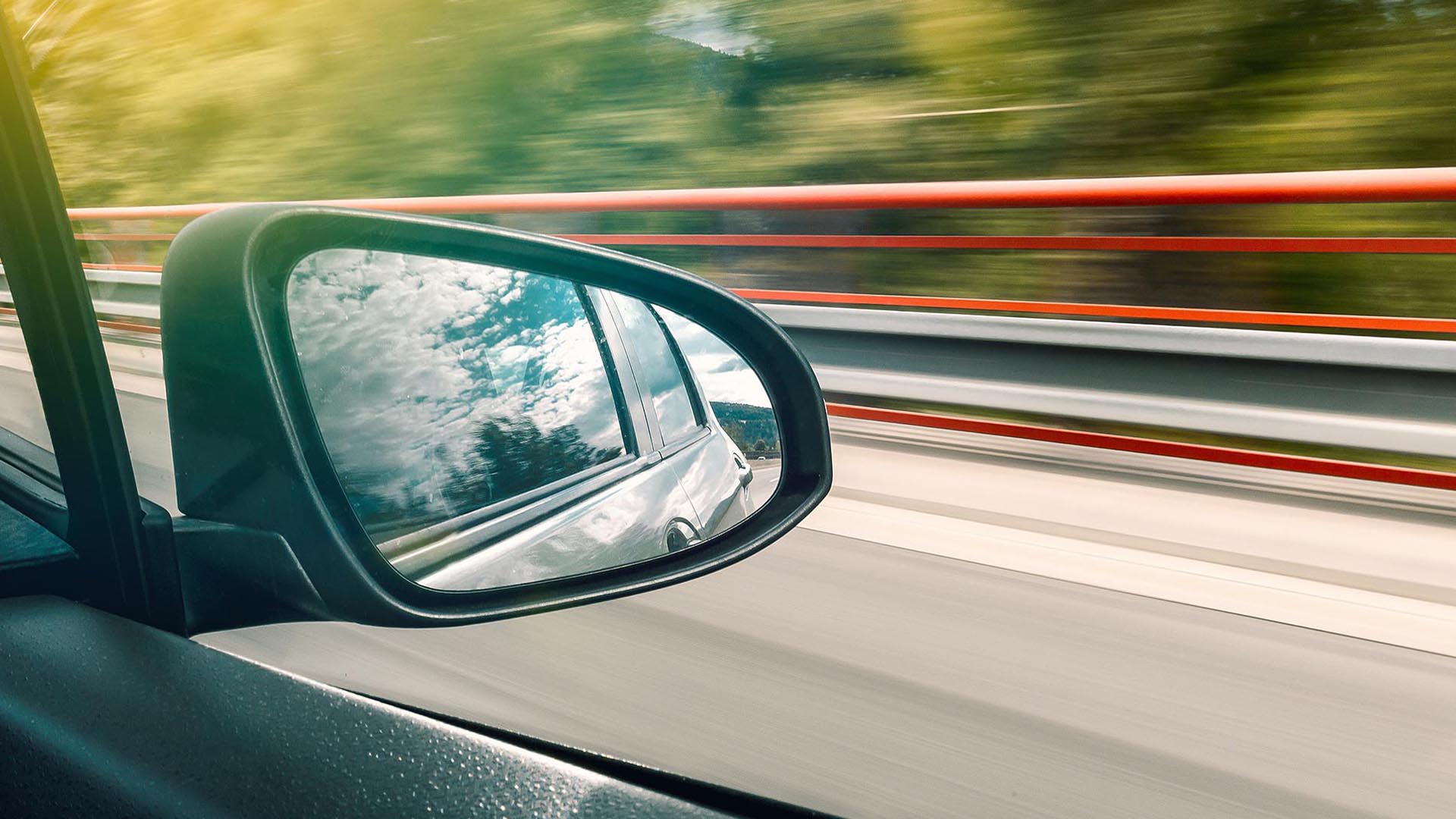 passenger side car mirror